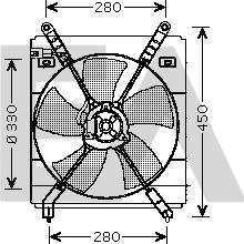 EACLIMA 33V71020 - Fen, radiator furqanavto.az