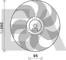 EACLIMA 33V77009 - Fen, radiator furqanavto.az