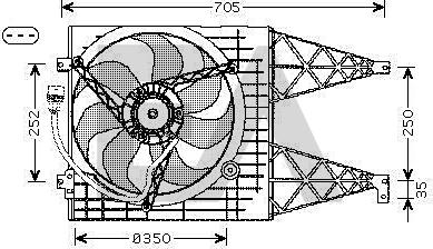 EACLIMA 33V77011 - Fen, radiator furqanavto.az