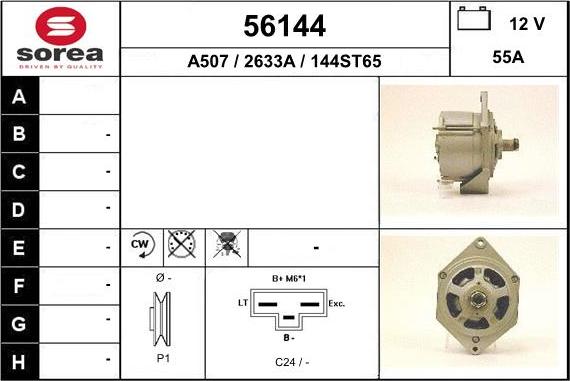 EAI 56144 - Alternator furqanavto.az