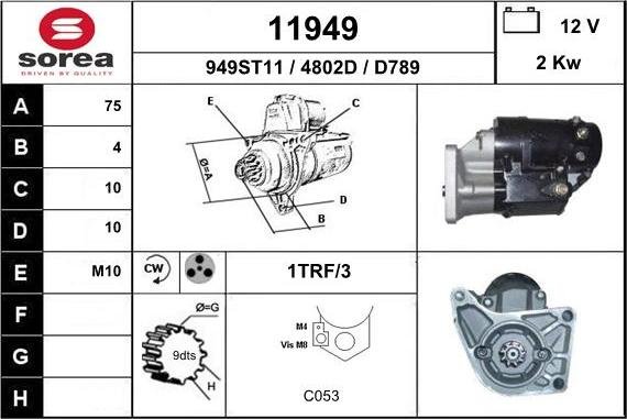 EAI 11949 - Başlanğıc furqanavto.az