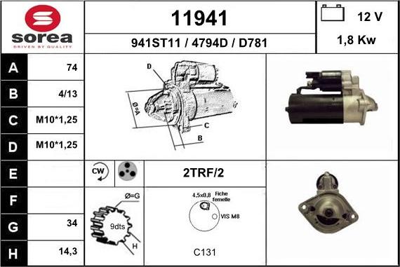 EAI 11941 - Başlanğıc furqanavto.az