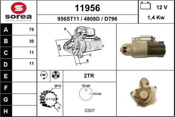 EAI 11956 - Başlanğıc furqanavto.az