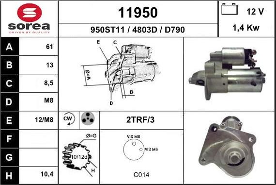 EAI 11950 - Başlanğıc furqanavto.az