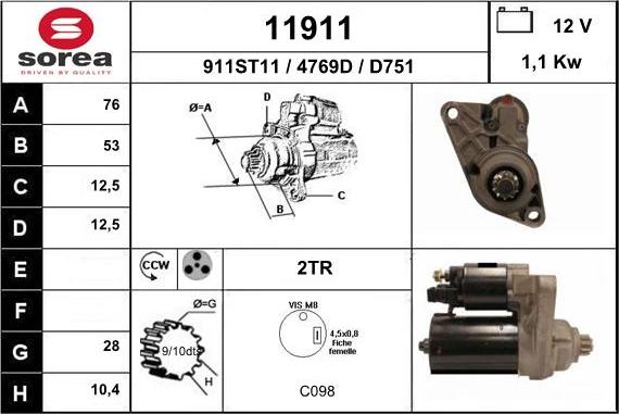 EAI 11911 - Başlanğıc furqanavto.az