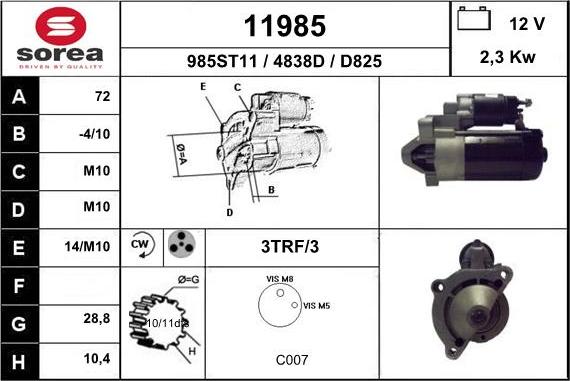 EAI 11985 - Başlanğıc furqanavto.az