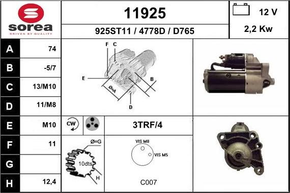 EAI 11925 - Başlanğıc furqanavto.az