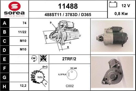 EAI 11488 - Başlanğıc furqanavto.az