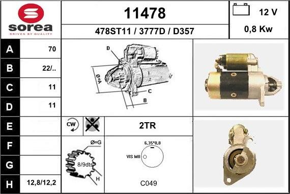 EAI 11478 - Başlanğıc furqanavto.az