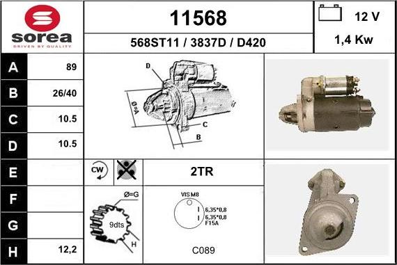 EAI 11568 - Başlanğıc furqanavto.az