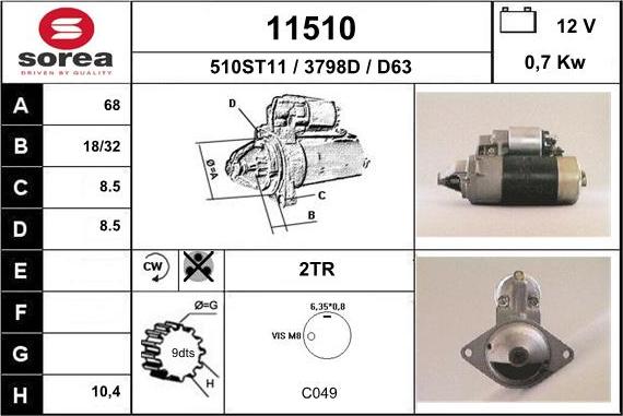 EAI 11510 - Başlanğıc furqanavto.az