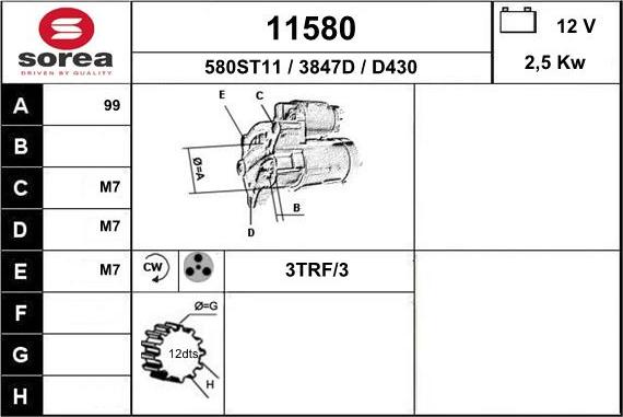 EAI 11580 - Başlanğıc furqanavto.az