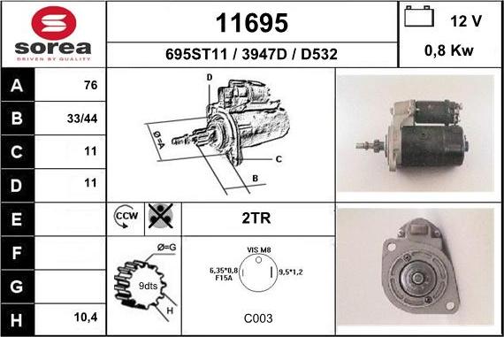 EAI 11695 - Başlanğıc furqanavto.az