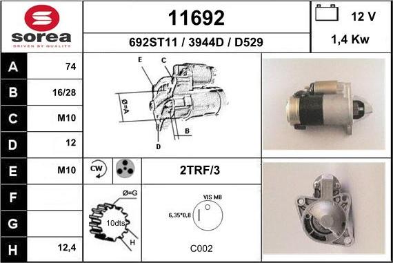 EAI 11692 - Başlanğıc furqanavto.az