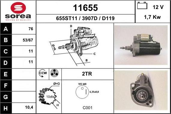 EAI 11655 - Başlanğıc furqanavto.az