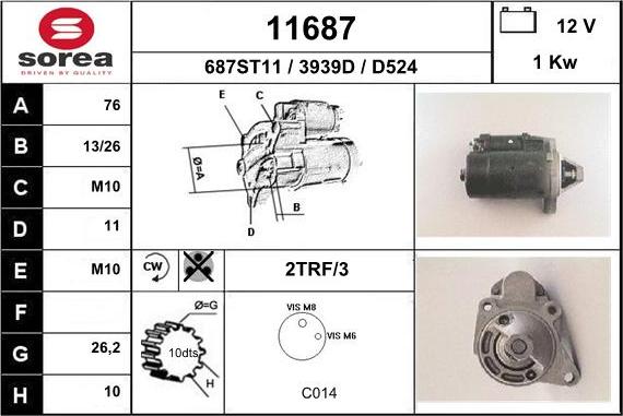 EAI 11687 - Başlanğıc furqanavto.az