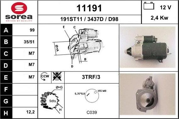 EAI 11191 - Başlanğıc furqanavto.az