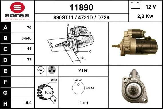 EAI 11890 - Başlanğıc furqanavto.az