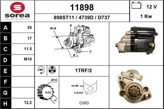 EAI 11898 - Başlanğıc furqanavto.az