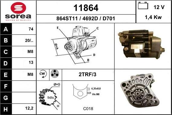 EAI 11864 - Başlanğıc furqanavto.az