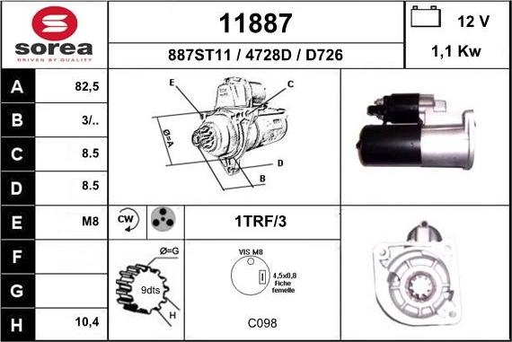 EAI 11887 - Başlanğıc furqanavto.az