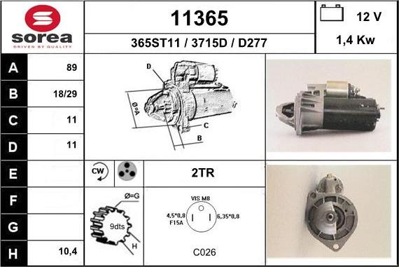 EAI 11365 - Başlanğıc furqanavto.az