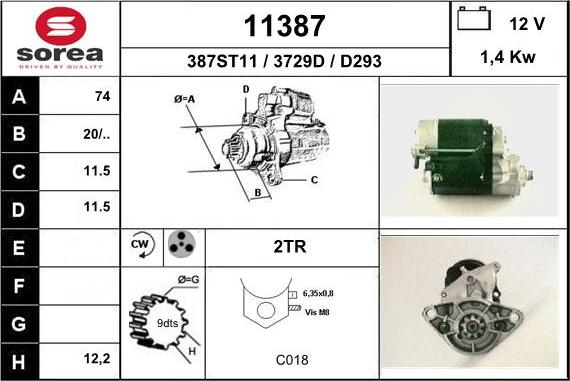 EAI 11387 - Başlanğıc furqanavto.az