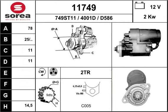 EAI 11749 - Başlanğıc furqanavto.az