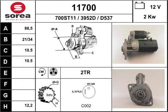 EAI 11700 - Başlanğıc furqanavto.az