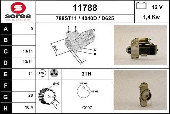 EAI 11788 - Başlanğıc furqanavto.az