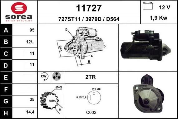 EAI 11727 - Başlanğıc furqanavto.az