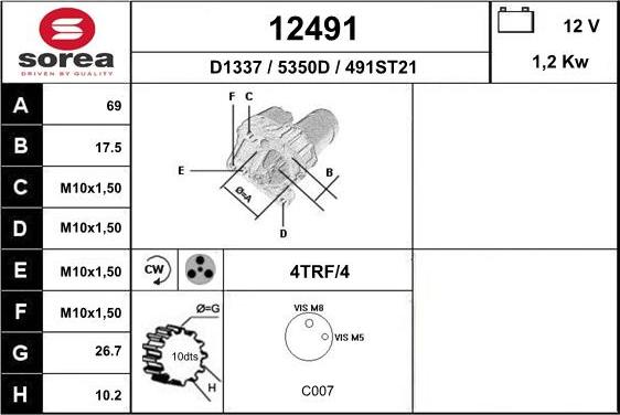 EAI 12491 - Başlanğıc furqanavto.az