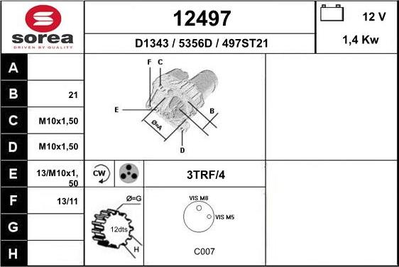 EAI 12497 - Başlanğıc furqanavto.az