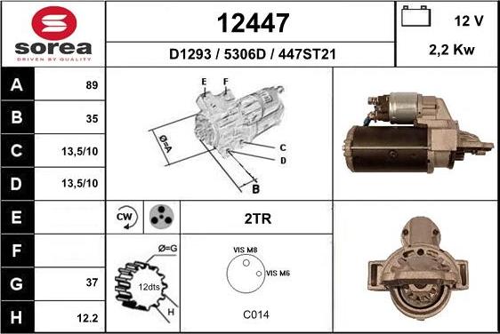 EAI 12447 - Başlanğıc furqanavto.az