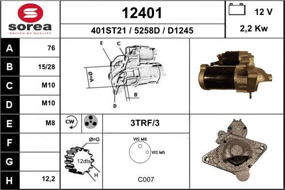 EAI 12401 - Başlanğıc furqanavto.az