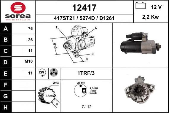 EAI 12417 - Başlanğıc furqanavto.az