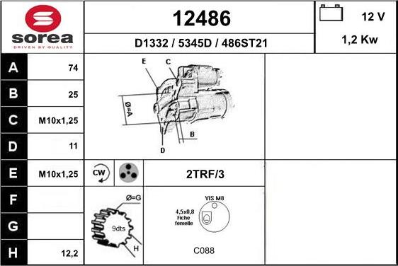 EAI 12486 - Başlanğıc furqanavto.az