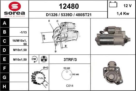 EAI 12480 - Başlanğıc furqanavto.az