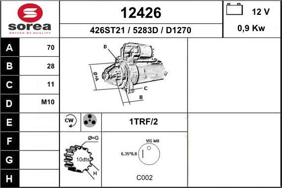 EAI 12426 - Başlanğıc furqanavto.az