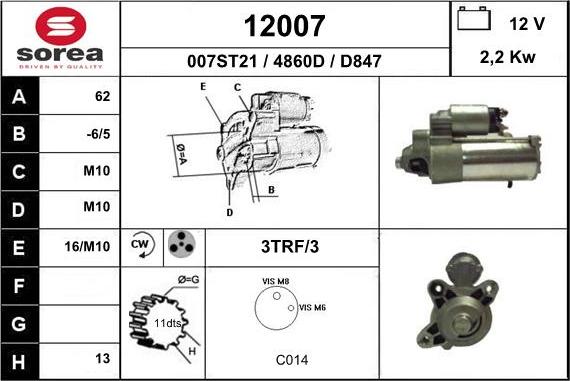 EAI 12007 - Başlanğıc furqanavto.az