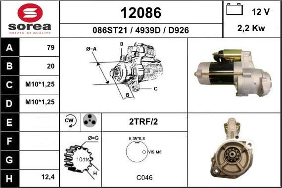 EAI 12086 - Başlanğıc furqanavto.az