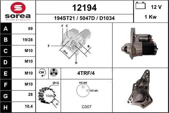 EAI 12194 - Başlanğıc furqanavto.az