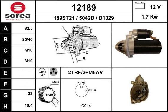 EAI 12189 - Başlanğıc furqanavto.az