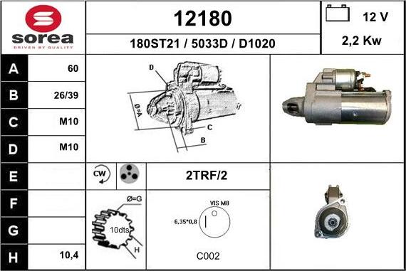 EAI 12180 - Başlanğıc furqanavto.az