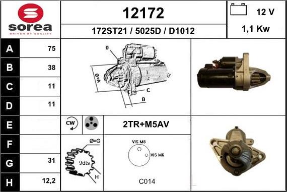 EAI 12172 - Başlanğıc furqanavto.az