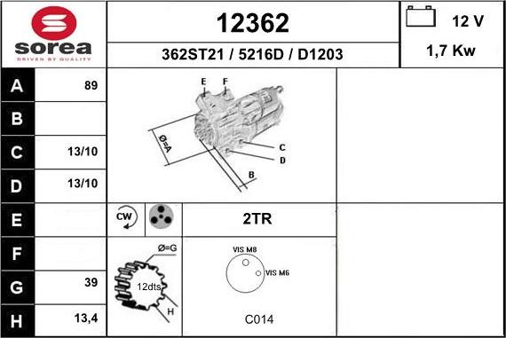 EAI 12362 - Başlanğıc furqanavto.az