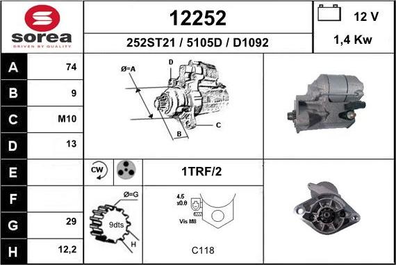 EAI 12252 - Başlanğıc furqanavto.az