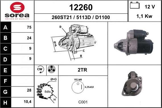 EAI 12260 - Başlanğıc furqanavto.az