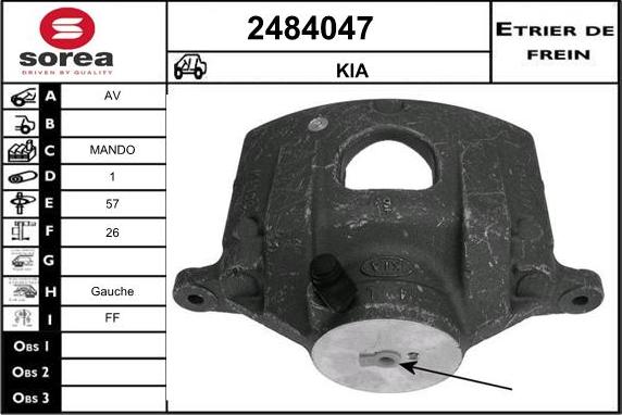 EAI 2484047 - Əyləc kaliperi furqanavto.az