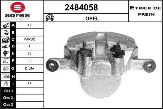 EAI 2484058 - Əyləc kaliperi furqanavto.az